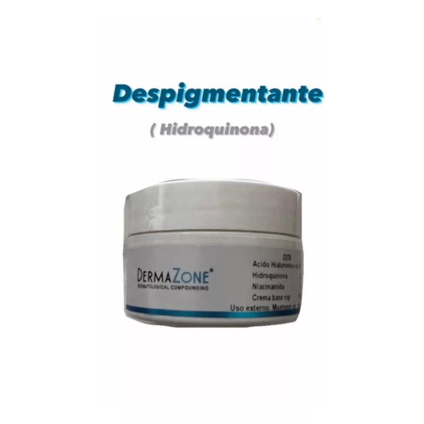 Dermazone Despigmentante Melasma Manchas Hidroquinona Con Ac Hialuroni