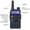 BAOFENG UV-5R Dual Band Two Way Radio (Black),144-14