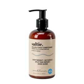 Saltie Daily Hair Detangle Conditioner I Nourish with Sea Weed, Kelp & Algae I Lightweight, detangle, repair split ends, adds shine for radiant hair. (8.5 fl. Oz /250ml)