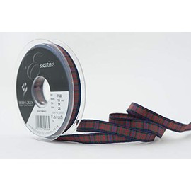 Berisfords Polyester Tartan, Macdonald, 10.4 x 10.4 x 1.6 cm