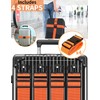 JIRONN 4 Packs Adjustable Luggage Belt Strap Set, Heavy Duty
