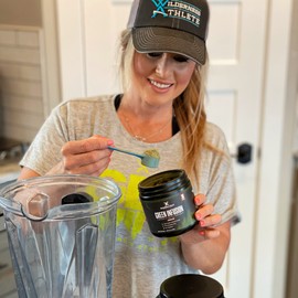 Wilderness Athlete - Green Infusion | Supergreen Superfood Power Greens Powder - Wheatgrass Powder with Astragalus Root, Green Tea Extract, & Chlorella - 30 Serving Tub (Chocolate Mint)