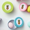 24 x 40mm Round 'Single Pineapple' Stickers (SK00067539)