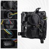 Duolctarms Chrome Projector Headlight Headlamp Assembly Compatible for 2015-2019 Chevy