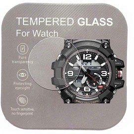 VRWOX [2-Pcs] For GG1000 Watch Screen Protector,2.5D Rounded Edges 9H Premium Real Tempered Glass Screen Protector Anti Scratch,Anti-fingerprint Bubble-free GG1000-1A5 GG1000-1A3CR GG1000-1A