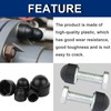 smseace 150pcs 6-Values Bolt and Nuts Protective Caps M4/M5/M6/M8/M10/M12 Bolt
