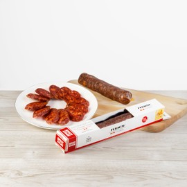 All Natural Spicy Chorizo Iberico Sausage 7oz by Fermin