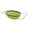 SAMMART 5L Expandable and Collapsible TPE/PP Oval Strainer Over The