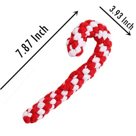 Christmas Dog Rope Toy Set, Tug of War Interactive Pet Toys