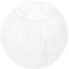 White Silent Exercise Ball Plastic Spinner Hamster Running for Sugar