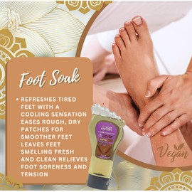 The Foot Factory Soak Scrub Lotion Coffee Set (One Size, Coffee)