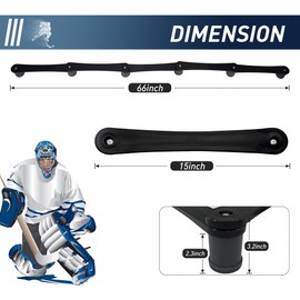 Hockey Training Equipment Hockey Stick Handling Trainer for Hockey Puck Control and Coordination Hockey Training Aids for Hockey Sticks Speed and Timing