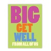 NobleWorks - Jumbo Get Well Greeting Card (8.5 x 11