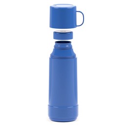 Valira Reus Fun-Insulated Double Wall Vacuum Bottle with 3/4 Litre, Blue