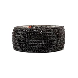 d3 Cohesive Bandage Compression Wrap Black 25mm x 5m (1 Roll) Sport Vet Thumb & Toe Football Goalkeeper Finger Joint Tape