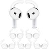 IiEXCEL 5 Pairs AirPods 4 Ear Hooks Wingtip, Replacement Silicone