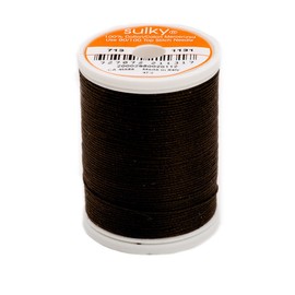 Sulky Of America 660d 12wt 2-Ply Cotton Thread, 330 yd, Cloister Brown