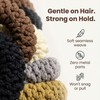 ZUBIV Soft Elastic Hair Scrunchies for Women