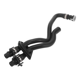 REPAIROCK Radiator Hose Heater Hose No.31368257 for Volvo XC60 2008-2010 Black Rubber 1 Pc Warm Air Outlet Pipe Good Sealing