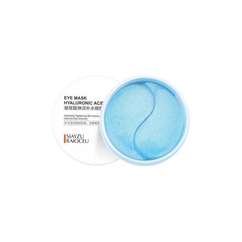 Frasco De Parches Mascarilla Ojos Antiedad Ácido Hialurónico