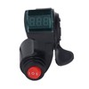 Electric Bike Thumb Throttle 3 Speed Digital Voltage Display Bicycle
