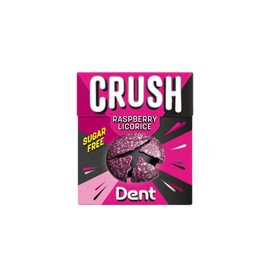Dent Raspberry Licorice Lozenges, 24g (Pack of 4)