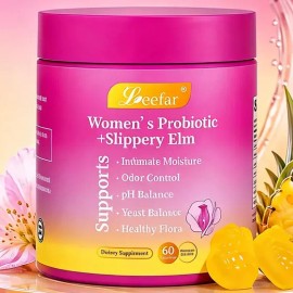 Probiótico Femenino 4 Cepas De Lactobacilos Piña 60 Gomitas