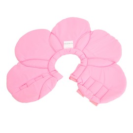Pet Recovery Collar Adjustable Lightweight Prevent Licking Sunflower Shape Cute Dog Elizabeth Collar for Cat YLSB05 Pink L