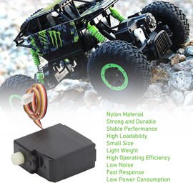 RC Car Steering Servo,RC 17G Steering Gear Replacement Part for SCY 16101 16102 16103 16201 1/16 RC Car