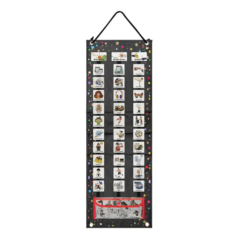 Visual Schedule For Kids With 63 Cards Communication Cards