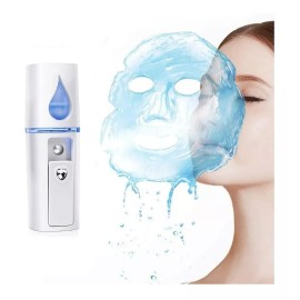 Nanomister Vaporizador Facial Portátil Recargable Con Espejo