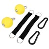 Yellow Pull Up Arm Strength Training Hanging Ball Gym Exercise