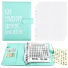 100 Envelope Savings Challenge Binder,100 Envelopes Saving Challenge,Cash Binder with