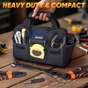TICONN Heavy Duty Tool Bag with Multi-Pockets, Portable Tool Box