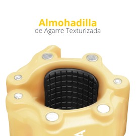 TAYGA PAR SEGUROS COLLAR MAGNÉTICOS AMARILLOS