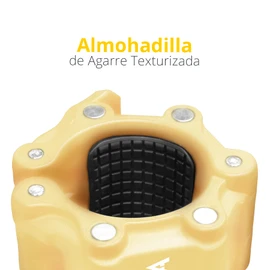 TAYGA PAR SEGUROS COLLAR MAGNÉTICOS AMARILLOS