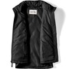 Lands' End Womens FeatherFree Onion Quilted Insulated Vest Black Regular
