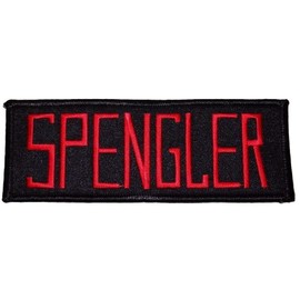 Ghostbusters Movie Spengler Uniform Name Tag Iron-on/Sew-on Patch