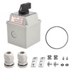 Heschen Universal Rotary Cam Selector Changeover Switch, LW28-20/0123.3D, 660V 20A,