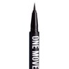 Inglot, One Move Liquid Eyeliner, Waterproof Formula, Extremely Durable, Delicate