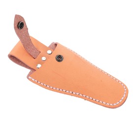 Ipetboom 2pcs Hairdressing Scissors Storage Bag Leather Protective Cover for Pruning Shears Lightweight Gardening Tool Holder Easy Open Button Design for Pruning Tasks