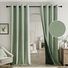 Beauoop 100% Blackout Curtains 84 Inch Long 2 Panels for