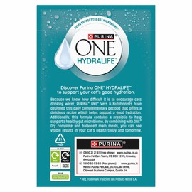PURINA ONE Hydralife Salmon Cat Supplements 6x50g