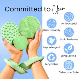 Set De Regalo De Belleza Para Rostro Y Cuerpo Kit De Spa Con Pulseras De Silicona, Exfoliante Corporal, Pulidor Facial Y Exfoliante Para El Cuero...  