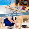 2 Pcs EVA Foam Boat Dash Pad 2 Compartment Cell