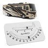 Car Inclinometer Gauge, ±6° ±45° Dual Scale Inclinometer Level Gauge