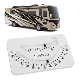 Car Inclinometer Gauge, ±6° ±45° Dual Scale Inclinometer Level Gauge for Off Road Vehicle Truck RV Trailer Boat, Accurate Measurement Inclinometer