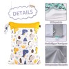 Aivtalk Waterproof Double Size Nappy Bag Wet Bag Organiser Bag