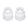 2Pcs Tig Welding Cups White Ceramic Welding Torch Cup Ceramic