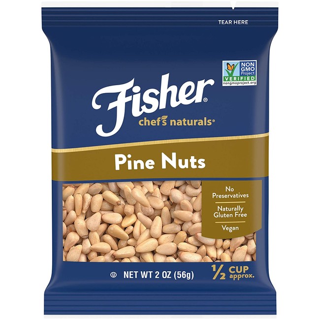 Fisher Chef's Naturals, Naturally Gluten Free, No Preservatives, Non-GMO, Pine Nuts, 2 oz